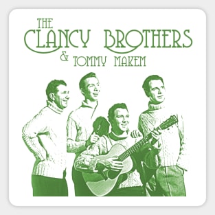 The Clancy Brothers & Tommy Makem Magnet